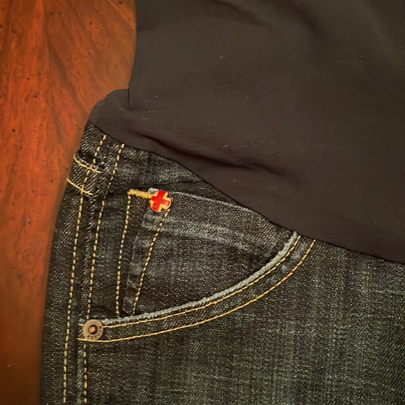 Hudson / Pea in the Pod maternity bootcut jeans 28 - Picture 4 of 10